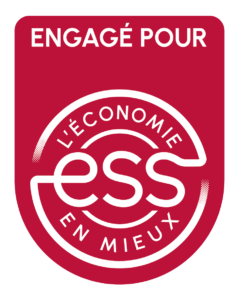 Engagé pour ESS_Logo_Rouge Framboise